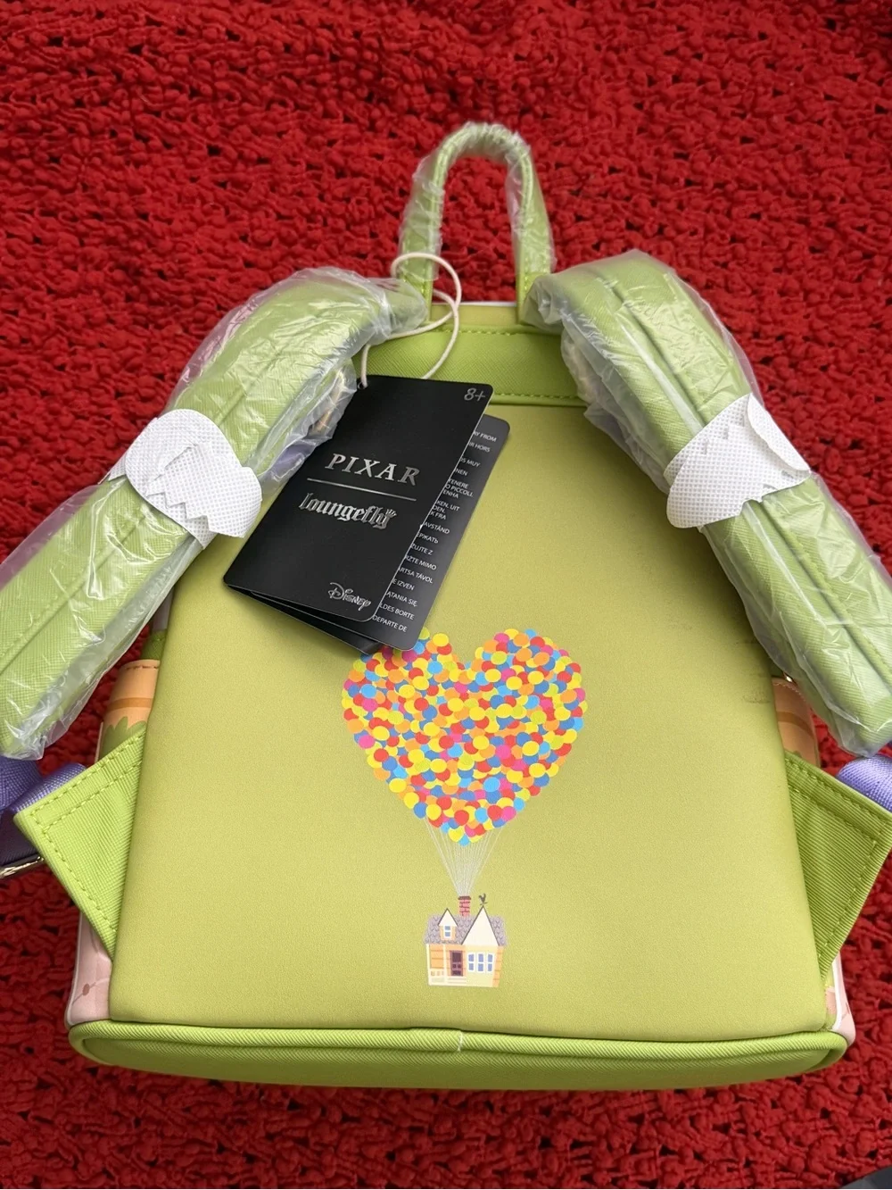 Loungefly Carl & Ellie Kids Mini Backpack - Pastel Multi